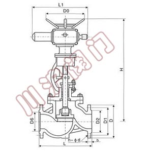 電動(dòng)截止閥 結(jié)構(gòu)圖