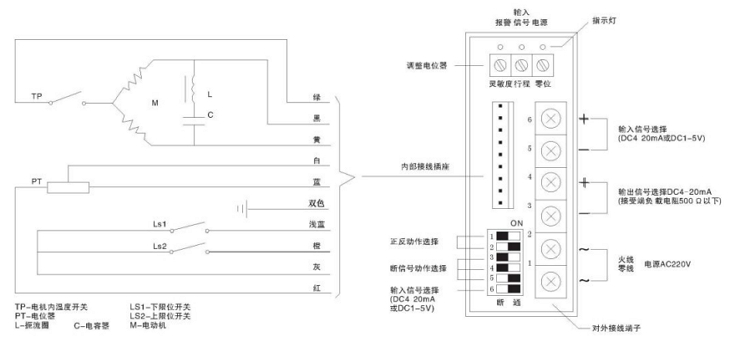 361執(zhí)行器接線圖