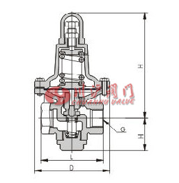 加大薄膜型高靈敏度減壓閥結(jié)構(gòu)圖