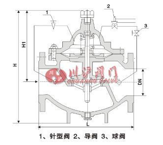 壓差旁通平衡閥結(jié)構(gòu)圖